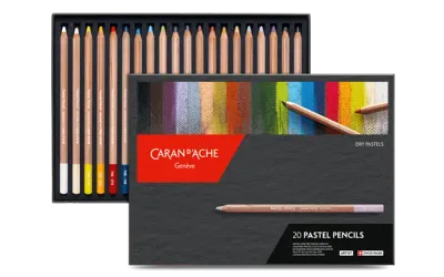 Caran D'Ache Artist Pastel Pencil 20 Shades Box