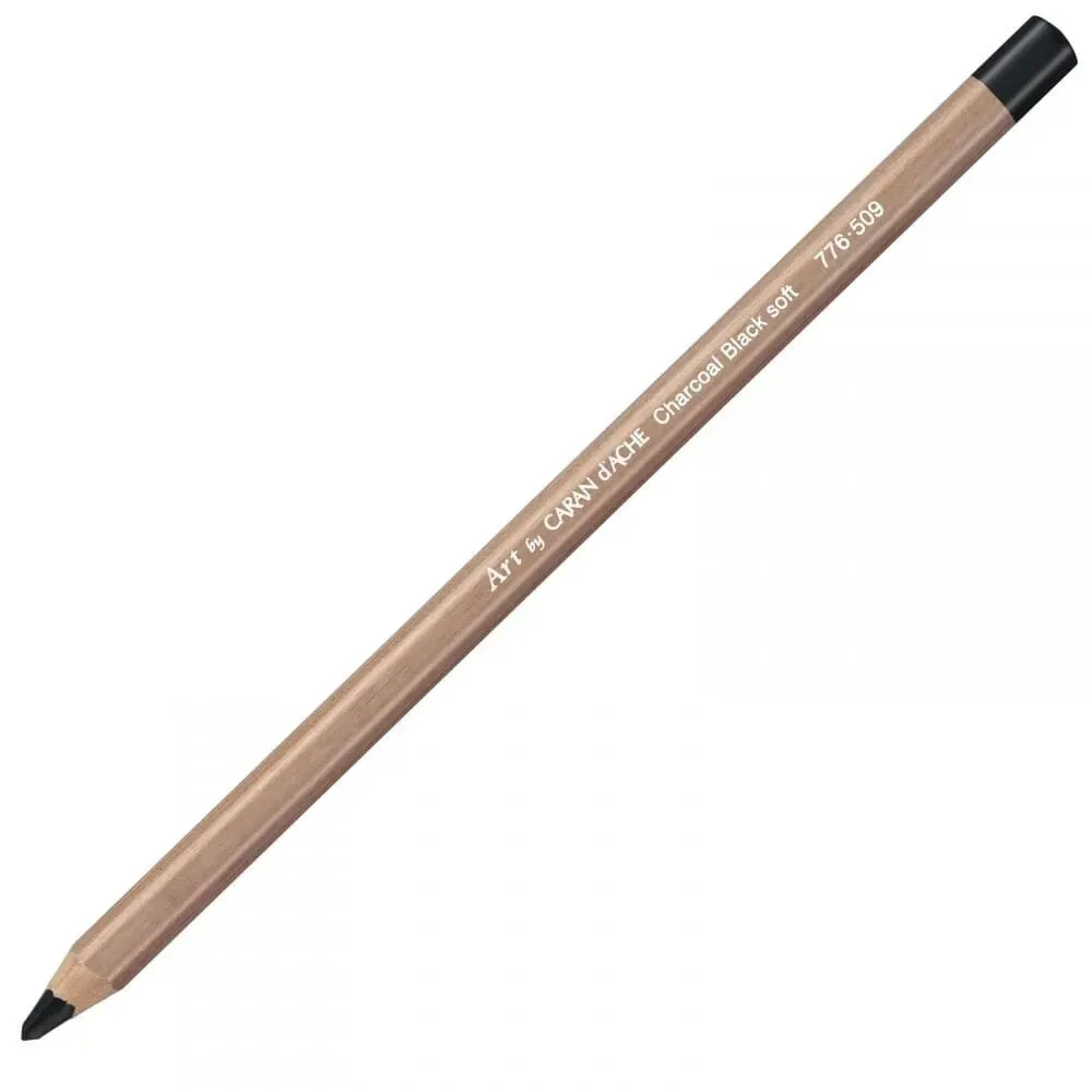 Caran D&#39;Ache Artist Soft Charcoal Black Pencil