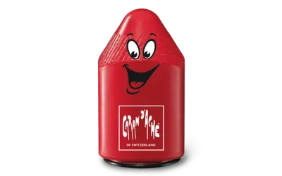 Caran D&#39;Ache Double Pencil Sharpener – Red Plastic, Office &amp; School
