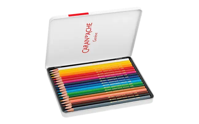 Caran D'Ache Fancolor Pencils Assorted 18 Pcs