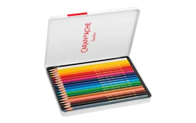 Caran D'Ache Fancolor Pencils Assorted 18 Pcs