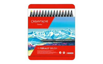 Caran D&#39;Ache Fibralo Brush Markers