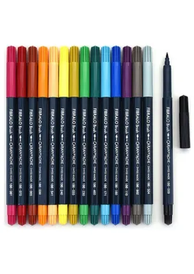 Caran D&#39;Ache Fibralo Brush Fibre Tipped Pen(Loose Stock)