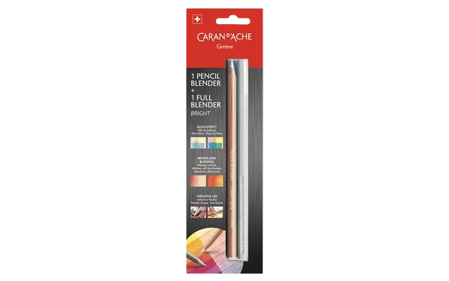 Caran D&#39;Ache Full Blender + Pencil Blender  2 PC
