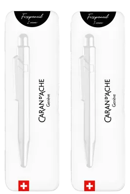 Caran D&#39;Ache Fixpencil Mechanical Pencil  In Metal Slimpack