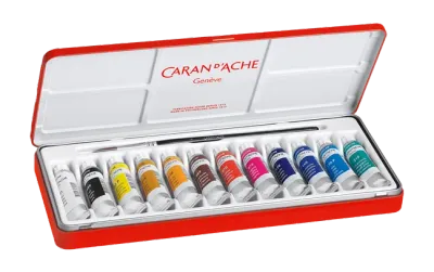 Caran D'Ache Gouache Studio Tube 10ml 12 Shades