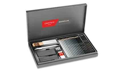 Caran D&#39;Ache Graphite Line Gift Box Set