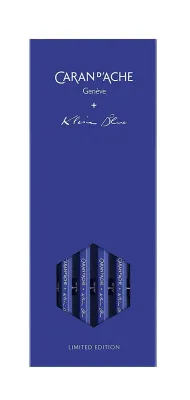 Caran D&#39;Ache Klein Blue Graphite Pencils 4pc Set