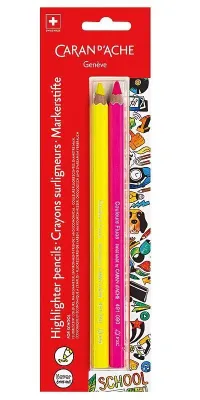 Caran D&#39;Ache Maxi Fluo Pencils 6mm Diameter