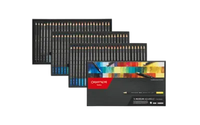 Caran D'Ache Museum Aquarelle Color Pencil 76 Shades