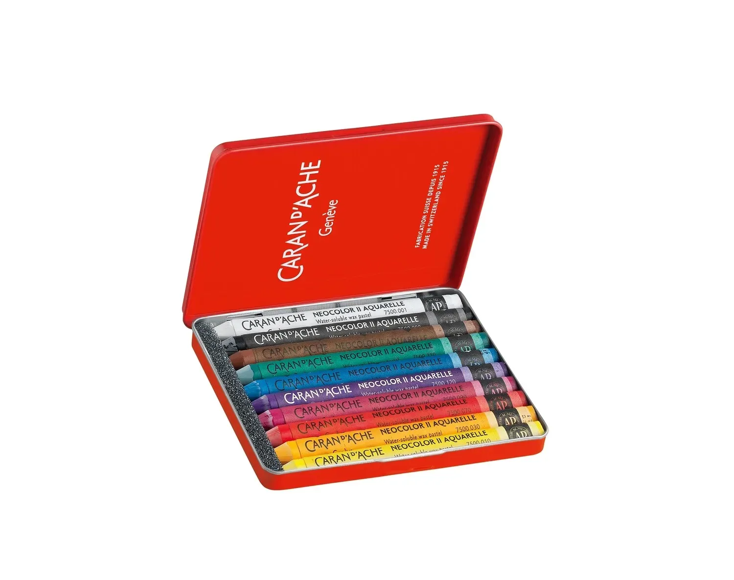 Caran d’Ache NEOCOLOR™ II Aquarelle – Set of 10