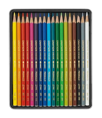 Caran D'Ache Prismalo Aquarelle Colour Pencil 18 Shades