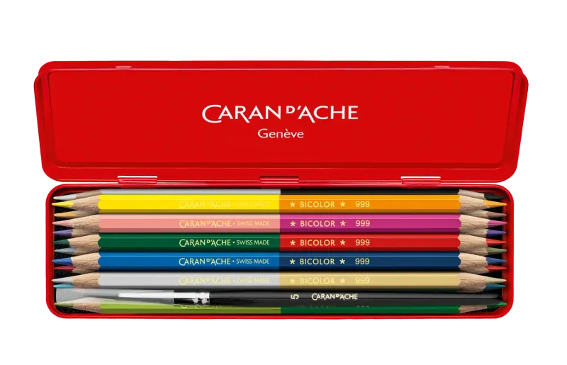 Caran D&#39;Ache Prismalo® Bicolor Pencil Wonder Forest Set