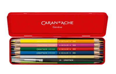 Caran D&#39;Ache Prismalo® Bicolor Pencil Wonder Forest Set