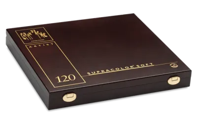 Caran D'Ache Supracolor Wooden Box 120 Pencils shades