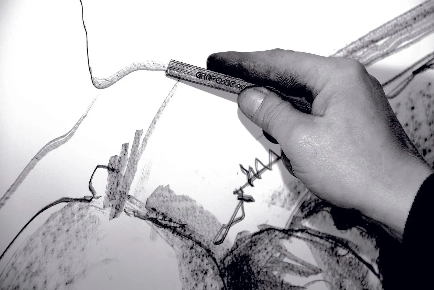 Caran D'Ache Technalo Water Soluble Graphite Grafcube