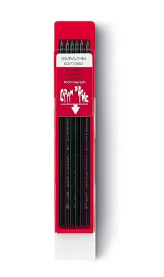 Caran D&#39;Ache Technograph 3mm HB Graphite Leads