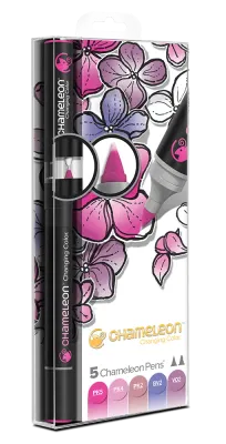 Chameleon 5 Pen Floral Tones Set