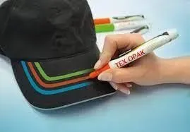 Darwi Textile  Waterbased Fabric Paint Marker White 2 mm