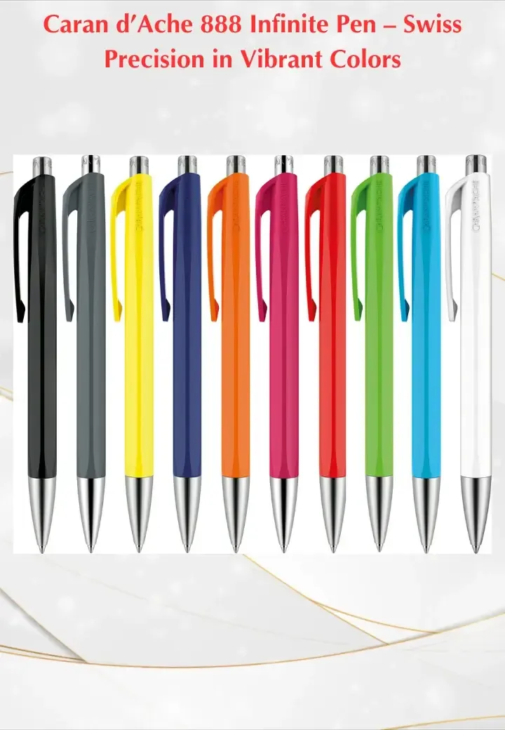 Caran d’Ache 888 Infinite Pen – Swiss Precision in Vibrant Colors