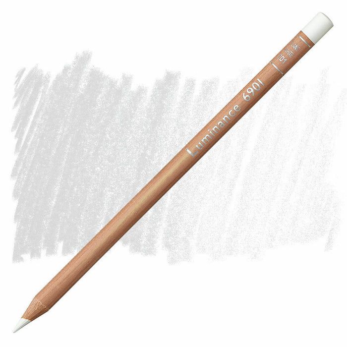 Caran d&#39;Ache Luminance 6901 Artist Colored Pencils - Open Stock | 100 Lightfast Colors | Professional-Grade, Ultra-Smooth Pigmented Cores, 100 SHADES OPEN STOCKS: WHITE