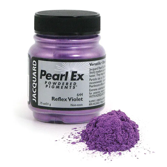 Jacquard Pearl Ex Powdered Pigments – Metallic &amp; Pearlescent Art Pigment (3g, 14.17g/21.26g, 113.4g)