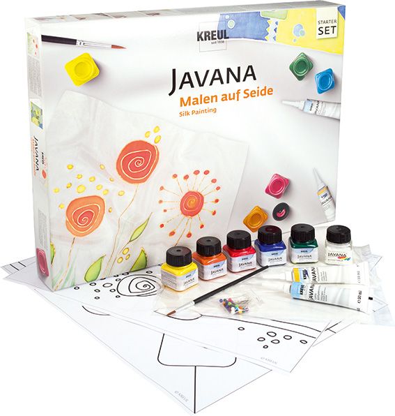 KREUL Javana Silk Painting Starter Set – Made in Germany KREUL Javana Silk Painting Starter Set – Made in Germany