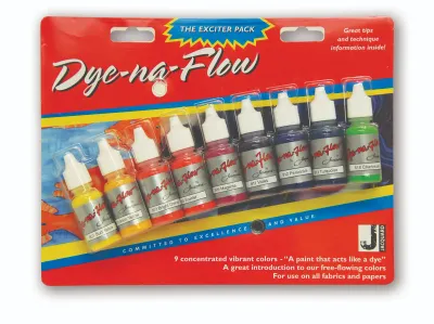 Jacquard Dye-Na-Flow Exciter Pack – 9 Mini Bottles (9×14.79 ml) Jacquard Dye-Na-Flow Exciter Pack – 9 Mini Bottles (9×14.79 ml)