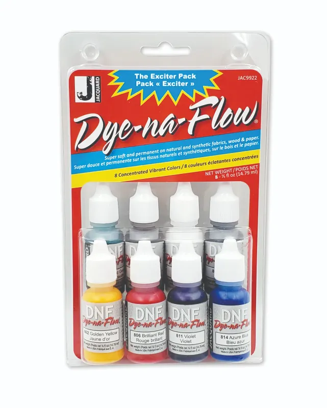 Jacquard Dye-Na-Flow Mini Exciter Pack – Try-Me Spectrum