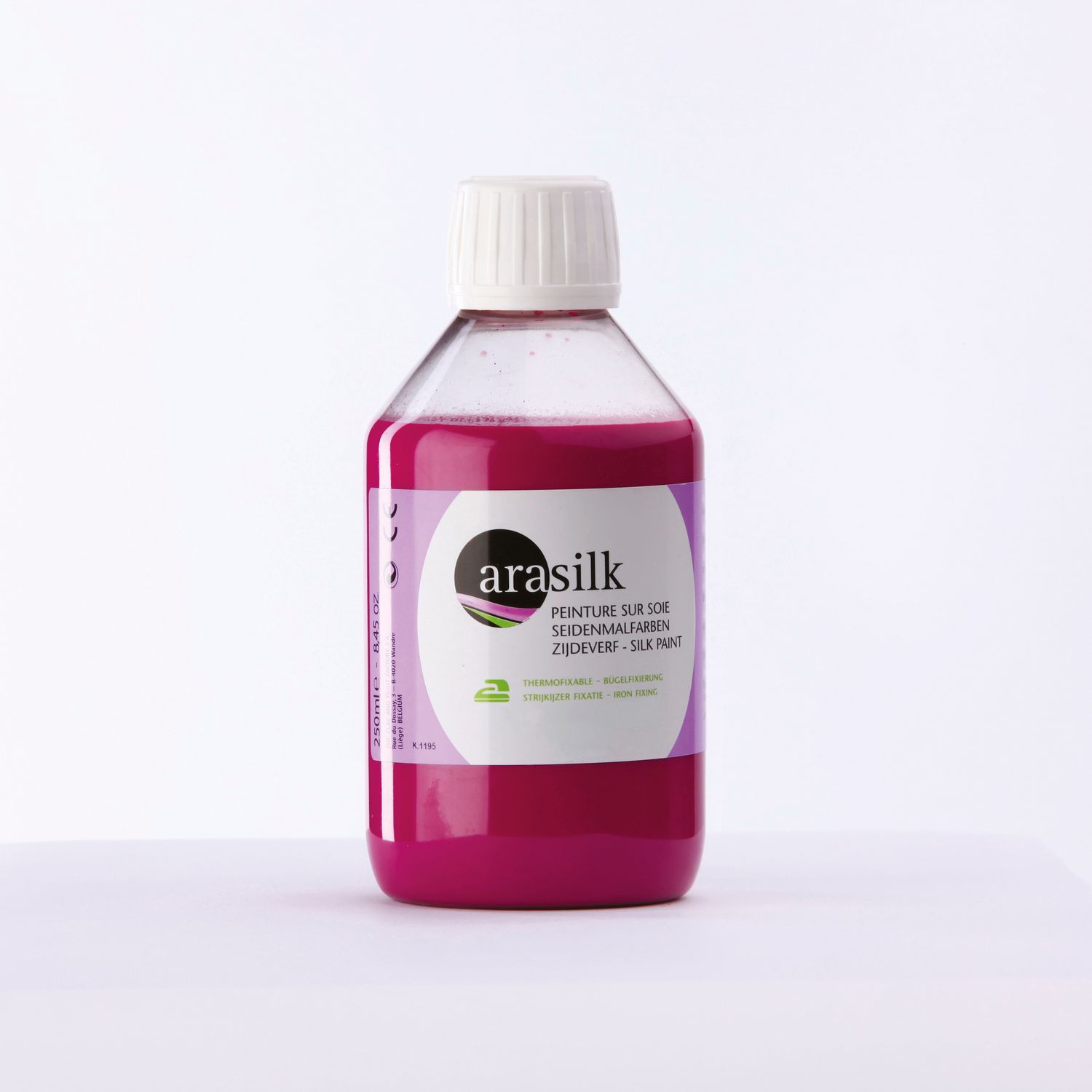 Silk painting using H. Dupont Arasilk pigment-based colours