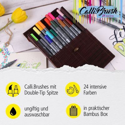 CalliBrush-24Colors-Bamboo-Box