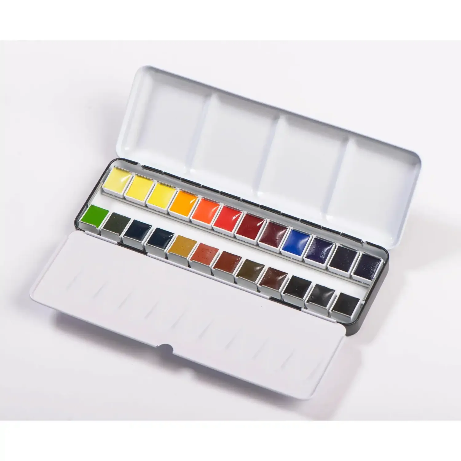 BLOCKX extra fine watercolour metal box with 24 half pans