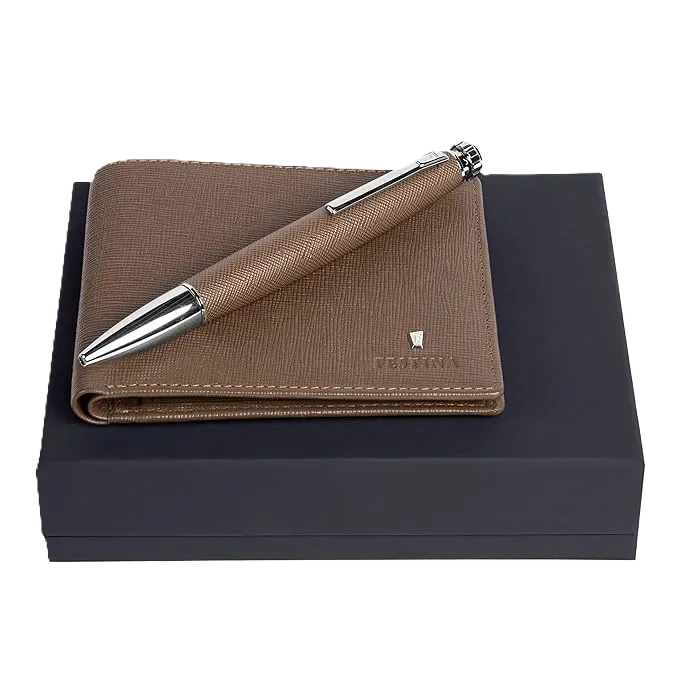 Festina Set Chronobike Camel (ballpoint pen &amp; wallet)