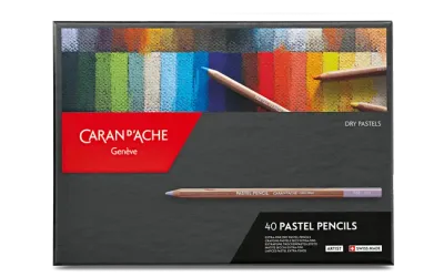 Caran D'Ache Artist Pastel Pencil 40 Shades Box