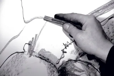 Caran D'Ache Technalo Water Soluble Graphite Grafcube