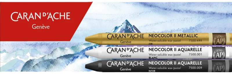 Caran D'Ache Neocolor II Water Soluble Pastels