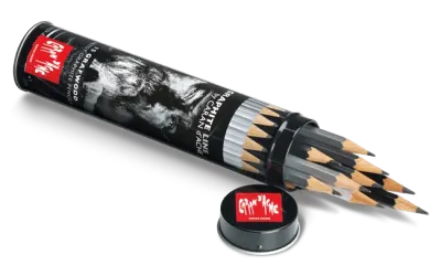 Caran d’Ache Grafwood Graphite Line: Box of 15 Hardness Degrees for Professionals