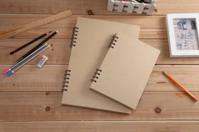 Artrack Toned Paper Kraft Sketchbook Wiro Bound 120 GSM