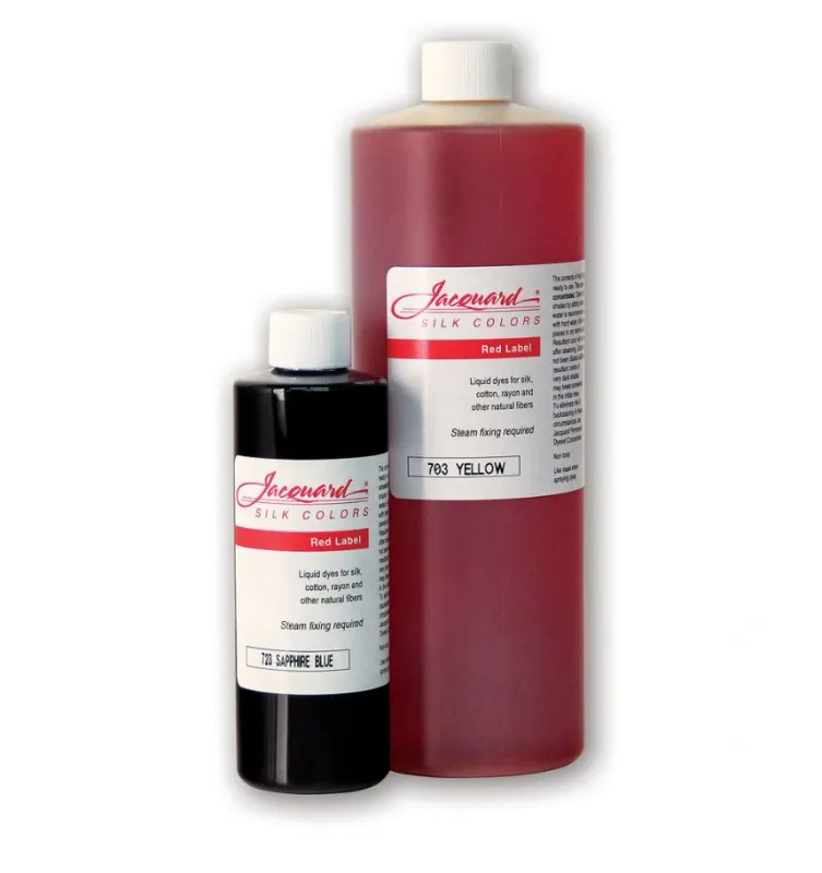 Jacquard Red Label Silk Colors 250 ml – Professional Fiber Reactive Dyes