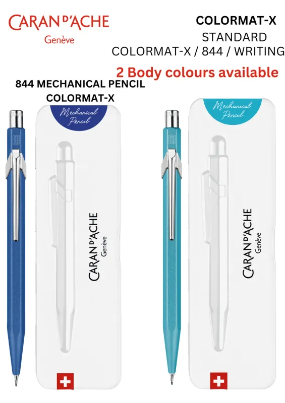 Caran D'Ache 844 Mechanical Pencil Colormat-x Slimpack