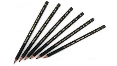 Caran D'Ache Technalo Water Soluble Graphite Pencils
