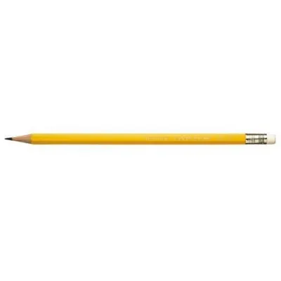 Caran D'Ache Yellow Graphite Pencil Fsc with Eraser