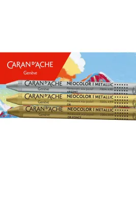 Caran D'Ache Neocolor™ I Metallic Pastels For Artist