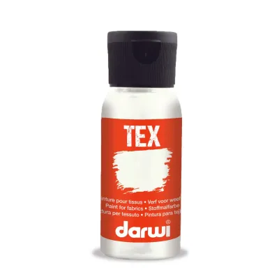 Darwi textile fabric paints White
