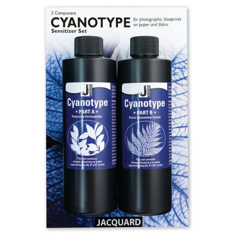 Jacquard Cyanotype Set 2 Component Set for Photographic blueprints on paper and fabric