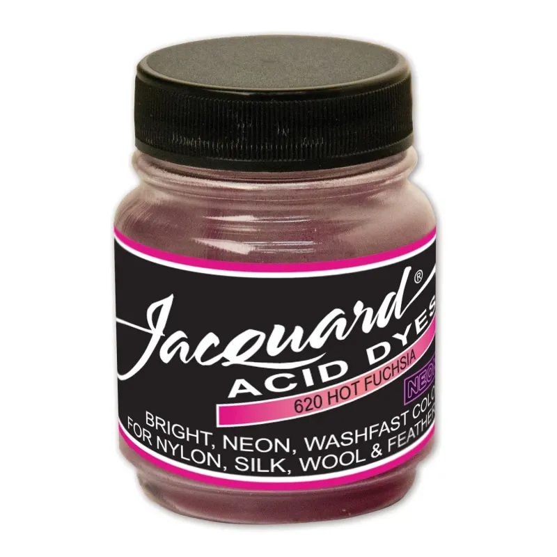 Jacquard Acid Dye (0.5 oz / 14.17 g) – For Silk, Wool, Nylon &amp; Protein Fibers