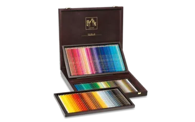 Caran D'Ache Pablo Colour Pencils 120 Shades Wooden Box