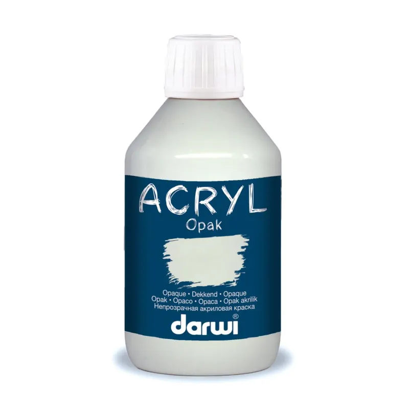 Darwi Acrylic Fabric paints White