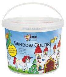 KREUL Window Color Powerpack Castle storage bucket with castle illustration