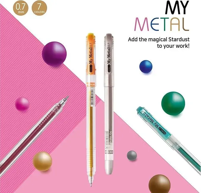Dong-A Metallic Gel Pen 0.7mm